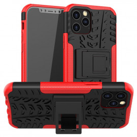 Coverup Panzer Back Cover mit Ständer - iPhone 12 / 12 Pro Hülle - Rot