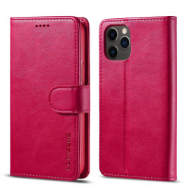 LC.IMEEKE Luxus Klapphülle - iPhone 12 Pro Hülle - Rosa