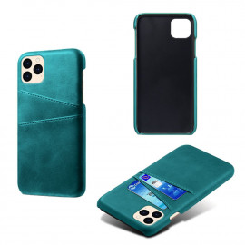 Coverup Kartenfach Back Cover - iPhone 12 / 12 Pro Hülle - Cyan