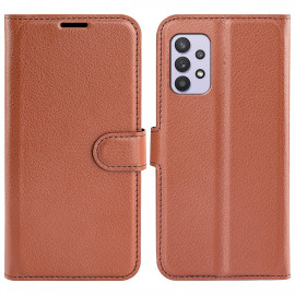 Coverup Klapphülle - Samsung Galaxy A53 Hülle - Braun