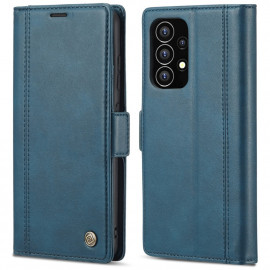 LC.IMEEKE Classic Klapphülle - Samsung Galaxy A53 Hülle - Blau