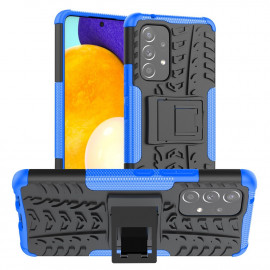 Coverup Panzer Back Cover mit Ständer - Samsung Galaxy A53 Hülle - Blau