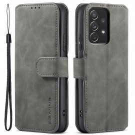 DG.MING Luxus Klapphülle - Samsung Galaxy A53 Hülle - Grau