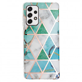 Coverup Marmor Design TPU Back Cover - Samsung Galaxy A53 Hülle - Mint