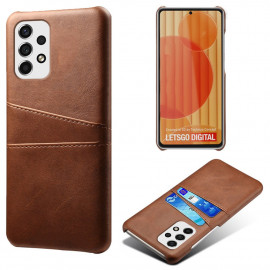 Coverup Kartenfach Back Cover - Samsung Galaxy A53 Hülle - Braun