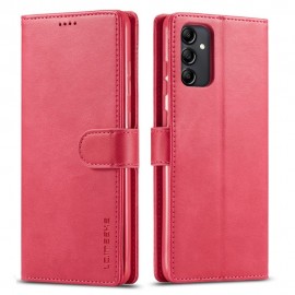 LC.IMEEKE Luxus Klapphülle - Samsung Galaxy A14 Hülle - Rosa