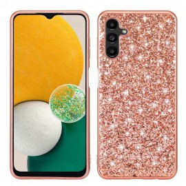 Coverup Glitzer Back Cover - Samsung Galaxy A14 Hülle - Roségold