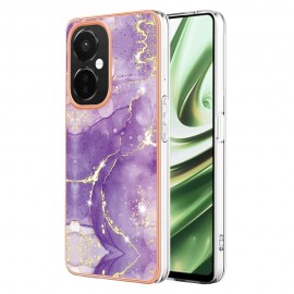 Coverup Marmor Design TPU Back Cover - OnePlus Nord CE 3 Lite 5G Hülle - Violett