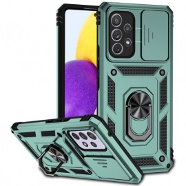 Coverup Armor Ring Ständer Back Cover mit Kamera Schutz - Samsung Galaxy A53 Hülle - Mintgrün