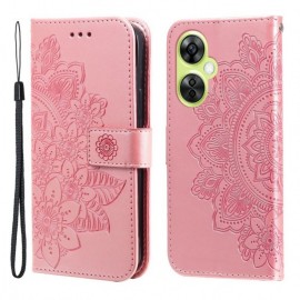 Coverup Mandala Blumen Klapphülle - OnePlus Nord CE 3 Lite 5G Hülle - Pink