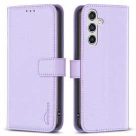 BINFEN Klapphülle - Samsung Galaxy A15 Hülle - Lavendel