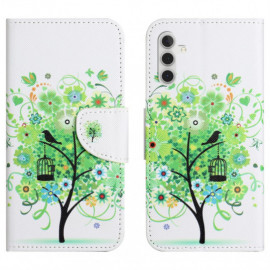 Coverup Klapphülle - Samsung Galaxy A15 Hülle - Grüner Baum