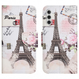 Coverup Klapphülle - Samsung Galaxy A15 Hülle - Eiffelturm