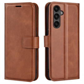 Coverup Deluxe Klapphülle - Samsung Galaxy A15 Hülle - Dunkelbraun