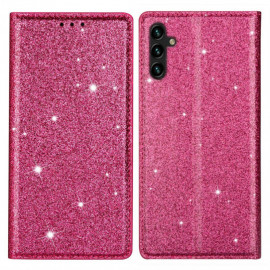 Coverup Glitzer Klapphülle - Samsung Galaxy A15 Hülle - Rosa