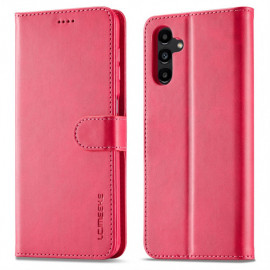 LC.IMEEKE Luxus Klapphülle - Samsung Galaxy A15 Hülle - Rosa
