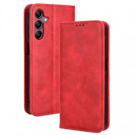 Coverup Vintage Style Klapphülle - Samsung Galaxy A15 Hülle - Rot