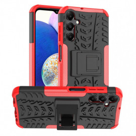 Coverup Panzer Back Cover mit Ständer - Samsung Galaxy A15 Hülle - Rot