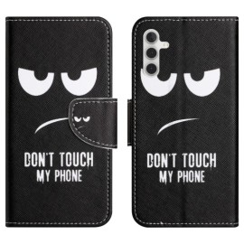 Coverup Klapphülle - Samsung Galaxy A35 Hülle - Don't Touch