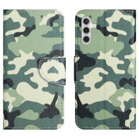 Coverup Klapphülle - Samsung Galaxy A35 Hülle - Camouflage