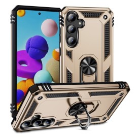 Coverup Ring Ständer Back Cover - Samsung Galaxy A35 Hülle - Gold