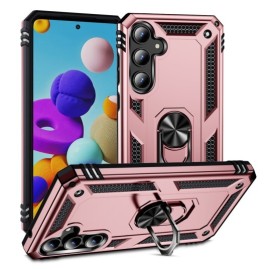 Coverup Ring Ständer Back Cover - Samsung Galaxy A35 Hülle - Roségold