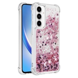 Coverup Liquid Glitzer Back Cover - Samsung Galaxy A35 Hülle - Roségold