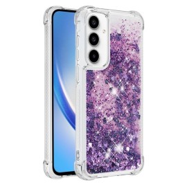 Coverup Liquid Glitzer Back Cover - Samsung Galaxy A35 Hülle - Violett