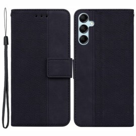 Coverup Geometric Klapphülle - Samsung Galaxy A15 Hülle - Schwarz