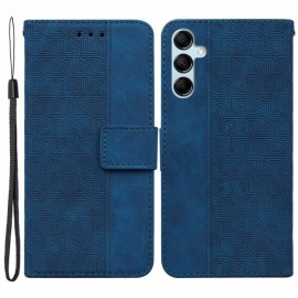 Coverup Geometric Klapphülle - Samsung Galaxy A15 Hülle - Blau