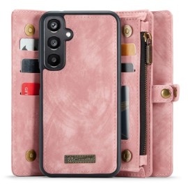CaseMe 008 2-in-1 Klapphülle & Back Cover mit Brieftasche - Samsung Galaxy A15 Hülle - Pink