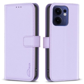 BINFEN Klapphülle - OPPO Reno13 F / FS 5G Hülle - Lavendel