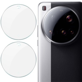 IMAK 9H Panzerglas Doppelpack - Xiaomi 15 Ultra Kamera Objektivschutz - Transparent