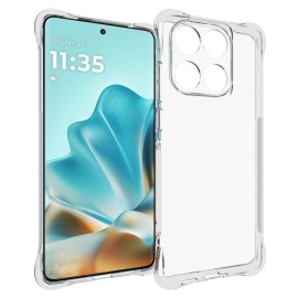 Coverup TPU Back Cover mit AirBag Corners - Motorola Edge 60 / 60 Fusion Hülle - Transparent