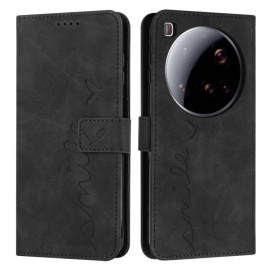 Coverup Smile Klapphülle - Xiaomi 15 Ultra Hülle - Schwarz