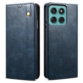 Coverup Premium Classic Klapphülle - Motorola Edge 60 / 60 Fusion Hülle - Blau