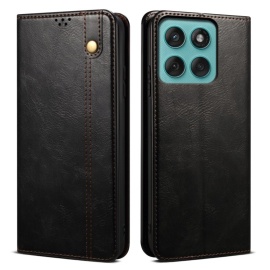 Coverup Premium Classic Klapphülle - Motorola Edge 60 / 60 Fusion Hülle - Schwarz