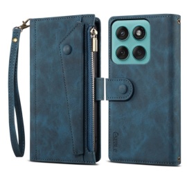 Coverup Klapphülle mit Brieftasche - Motorola Edge 60 / 60 Fusion Hülle - Blau