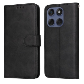 Coverup Klapphülle - Motorola Edge 60 / 60 Fusion / 60 Pro Hülle - Schwarz
