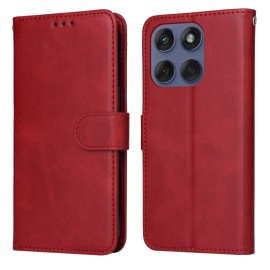 Coverup Klapphülle - Motorola Edge 60 / 60 Fusion / 60 Pro Hülle - Rot