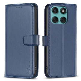 BINFEN Klapphülle - Motorola Edge 60 / 60 Fusion Hülle - Blau