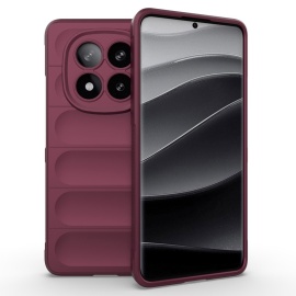 Coverup Hands-On Rugged Back Cover - Xiaomi Redmi Note 14 Pro 5G / Poco X7 Hülle - Bordeaux