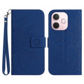 Coverup Sonnenblumen Klapphülle - OPPO A5 Pro 5G Hülle - Blau