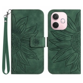 Coverup Sonnenblumen Klapphülle - OPPO A5 Pro 5G Hülle - Grün