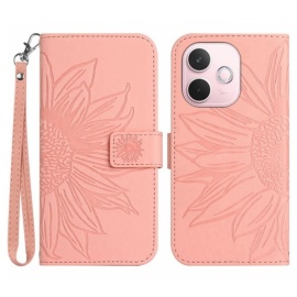 Coverup Sonnenblumen Klapphülle - OPPO A5 Pro 5G Hülle - Rosa