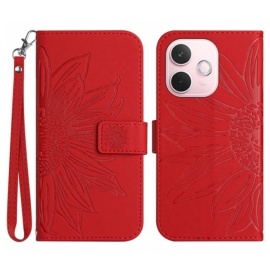 Coverup Sonnenblumen Klapphülle - OPPO A5 Pro 5G Hülle - Rot