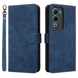 Coverup Klapphülle mit Schlüsselband - OPPO A5 5G Hülle - Blau