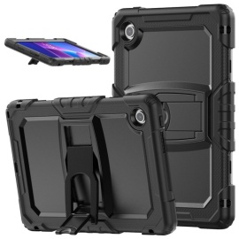 Coverup Heavy Duty Case mit Schultergürtel - Lenovo Tab 10.1 TB311FU Hülle - Schwarz
