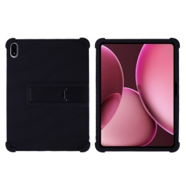 Coverup Silikon Back Cover mit Kickstand - OnePlus Pad 3 Hülle - Schwarz