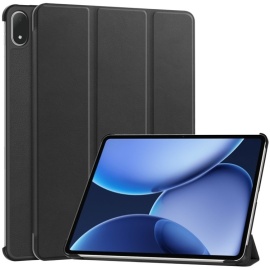 Coverup Tri-Fold Ständer Klapphülle mit Schlaf/Wach-Funktion - OnePlus Pad 3 Hülle - Schwarz